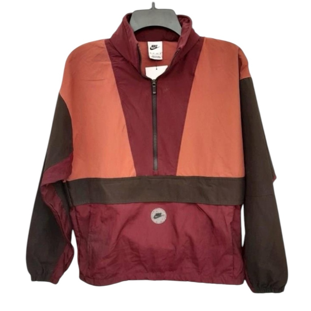 Nike Sports Utility Graphic Women’s Extra Small Quarter Zip in Burgundy NWT - Picture 6 of 7